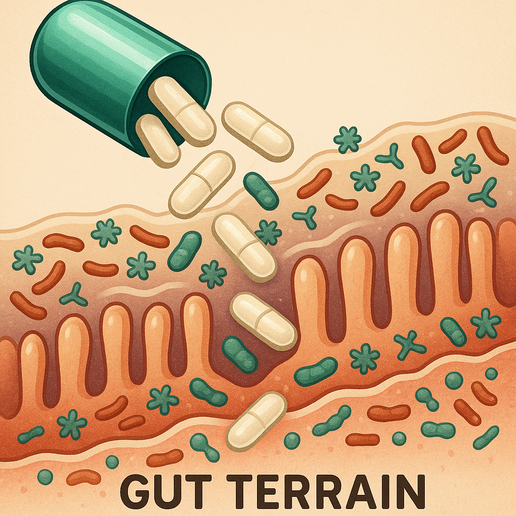 Can You Heal Your Gut Without Probiotics? Let’s Talk Terrain First- July 6, 2025