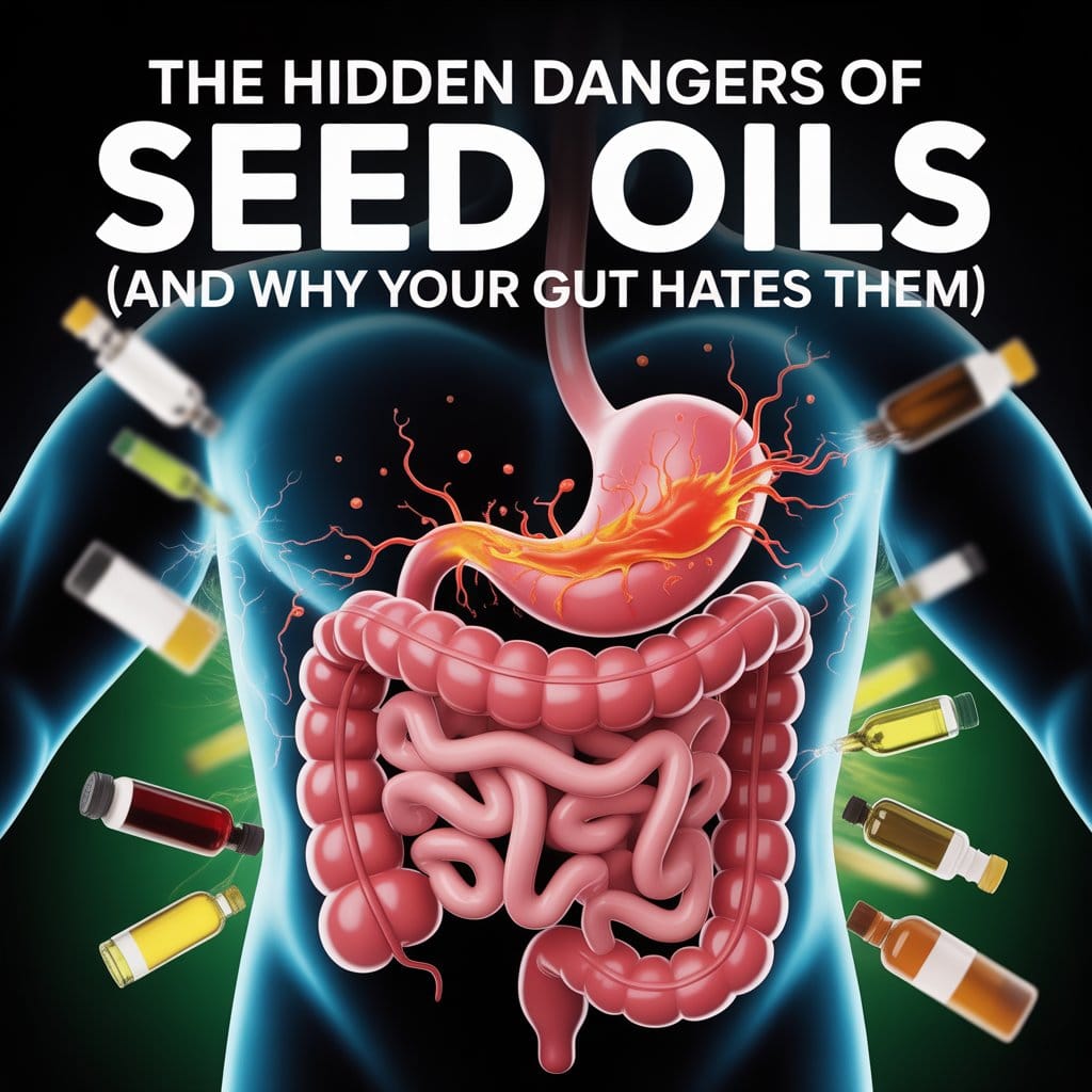 The Hidden Dangers of Seed Oils (And Why Your Gut Hates Them) July 8, 2025