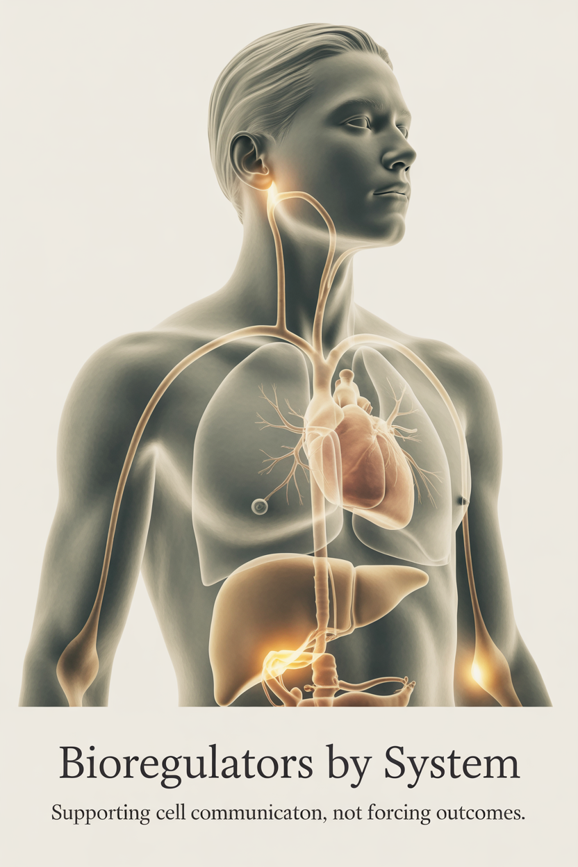 Bioregulators by System: What They Are and What They Support