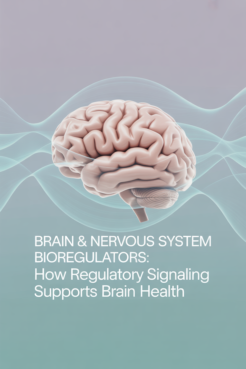 Brain & Nervous System Bioregulators: How Regulatory Signaling Supports Brain Health