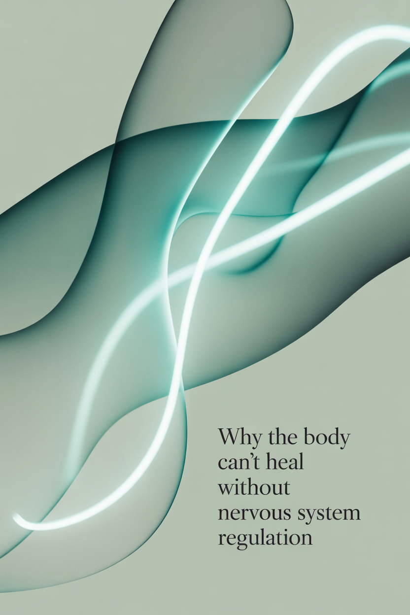 Why the Body Can’t Heal Without Nervous System Regulation