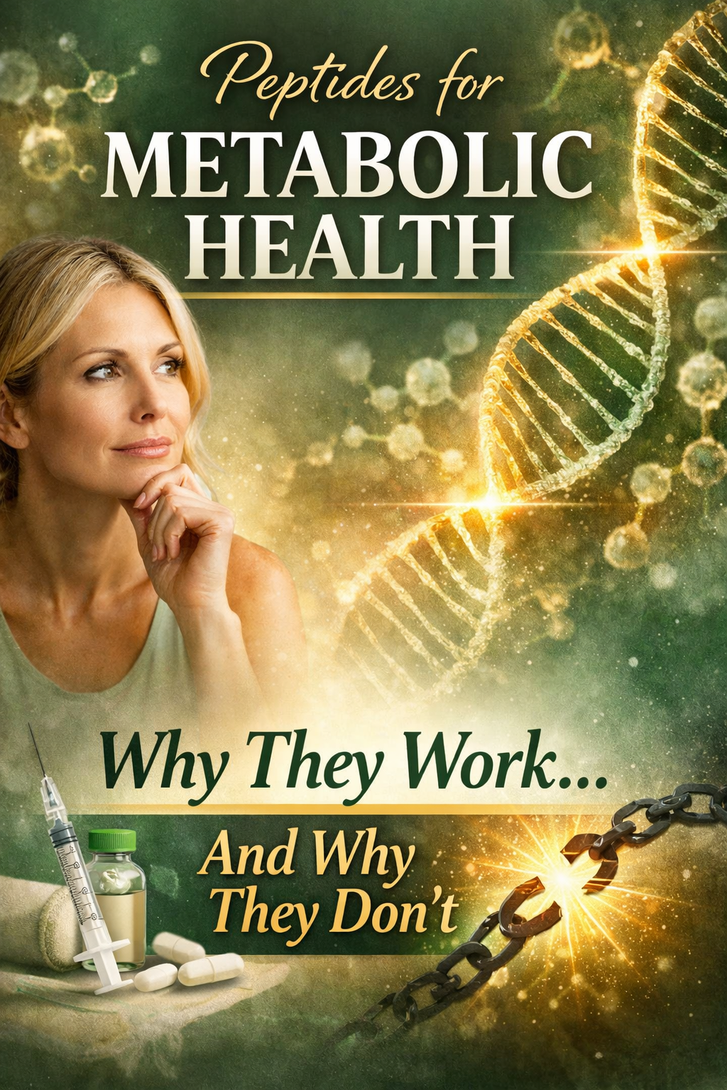 Peptides don’t burn fat. They change the signals controlling metabolism, appetite, and energy. If your body isn’t responding, it’s not a motivation problem, it’s a signaling problem.