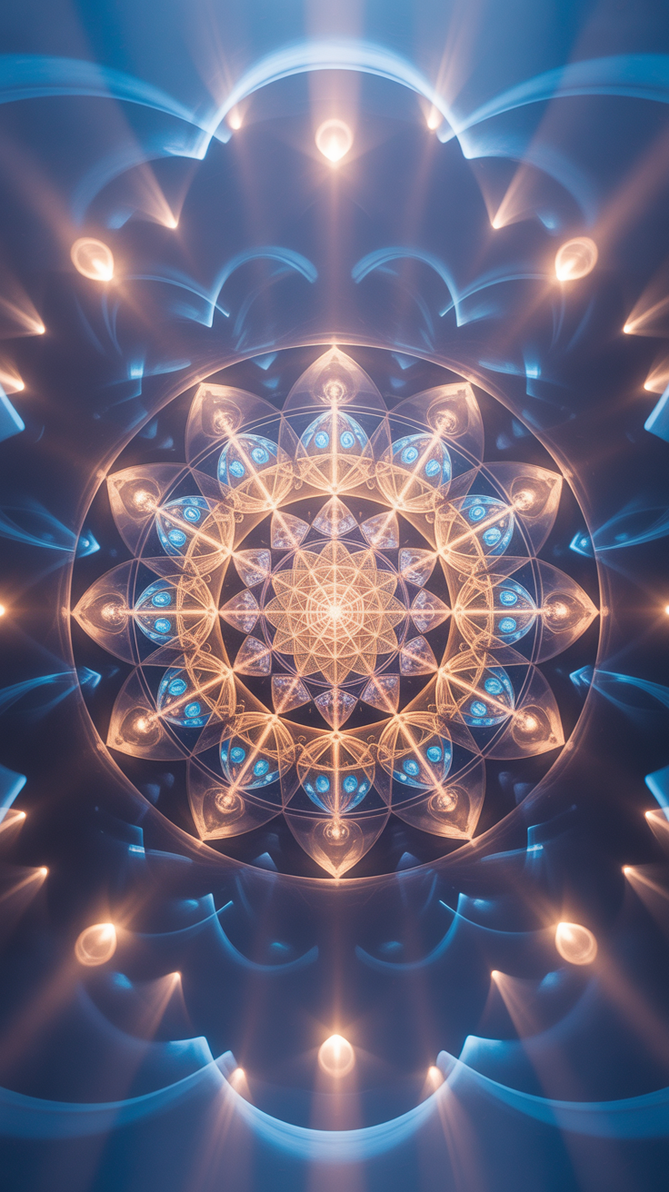 The Frequency of Faith: How Sound, Light, and Sacred Geometry Connect You to the Divine