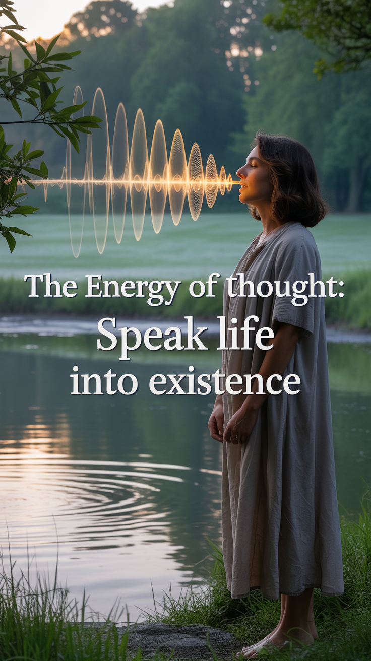 The Energy of Thought: Speak Life Into Existence