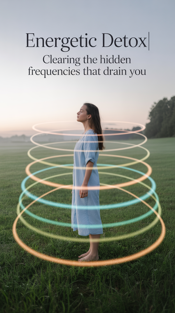 Energetic Detox: Clearing the Hidden Frequencies That Drain You