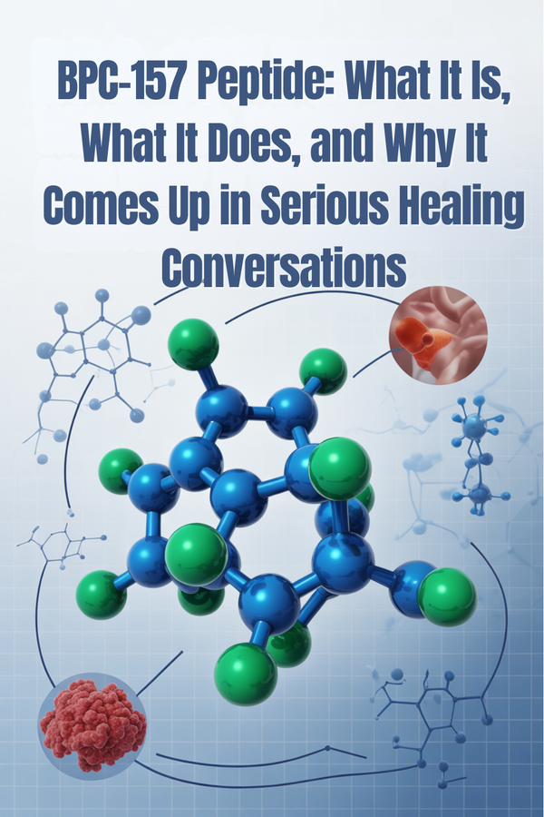 BPC-157 Peptide: What It Is, What It Does, and Why It Comes Up in Serious Healing Conversations