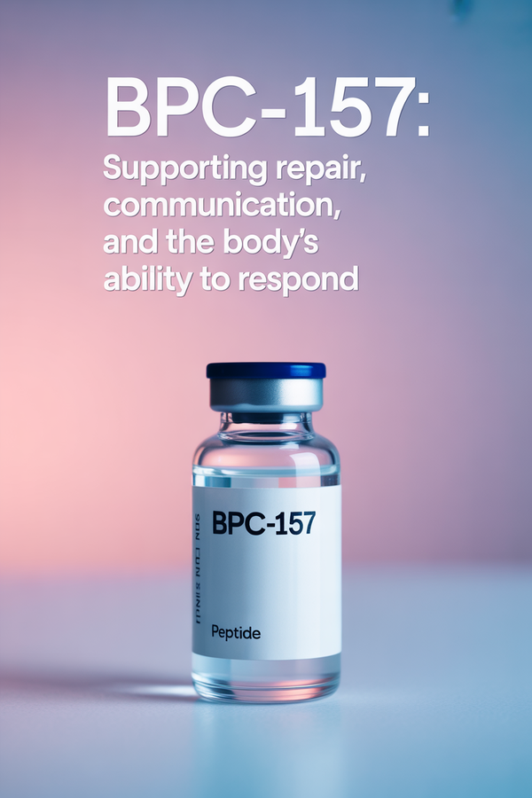 BPC-157: Supporting Repair, Communication, and the Body’s Ability to Respond