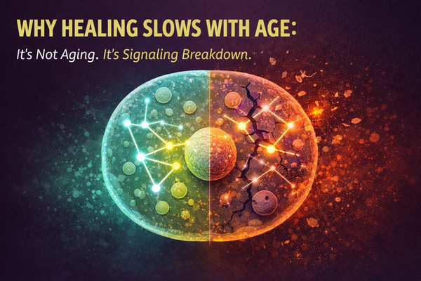 Why Healing Slows With Age: The Hidden Breakdown in Cellular Signaling